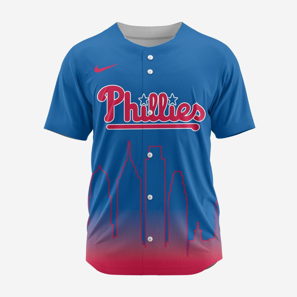 MLB Philadelphia Phillies Special City Edition Concept Baseball Jersey Gift for Men Women - Bafud