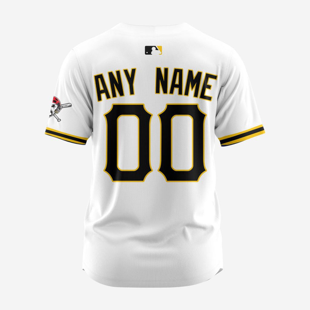 MLB Pittsburgh Pirates Personalized 2024 Home Baseball Jersey - Bafud