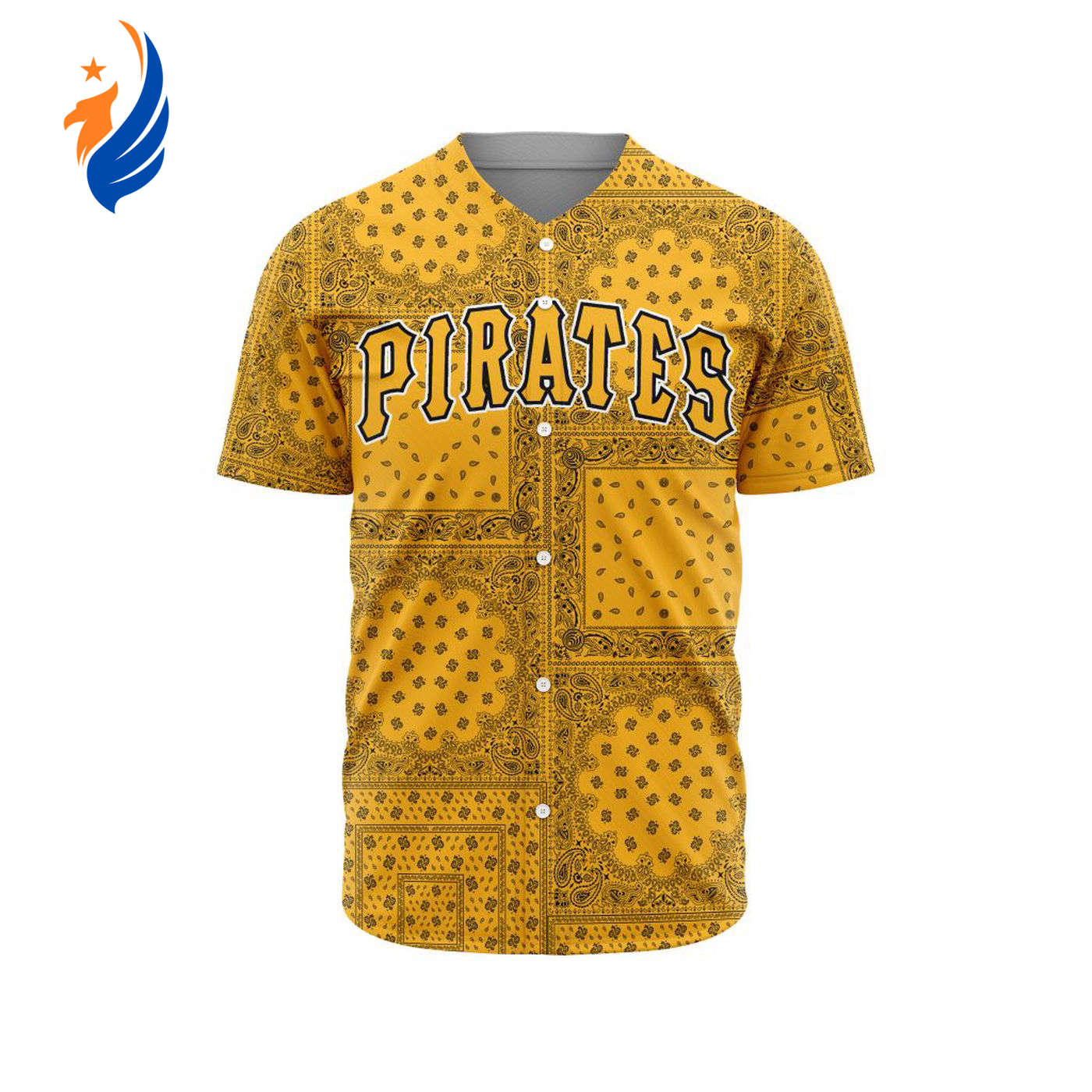 MLB Pittsburgh Pirates Special Paisley Design Baseball Jersey Gift for Men Women - Bafud
