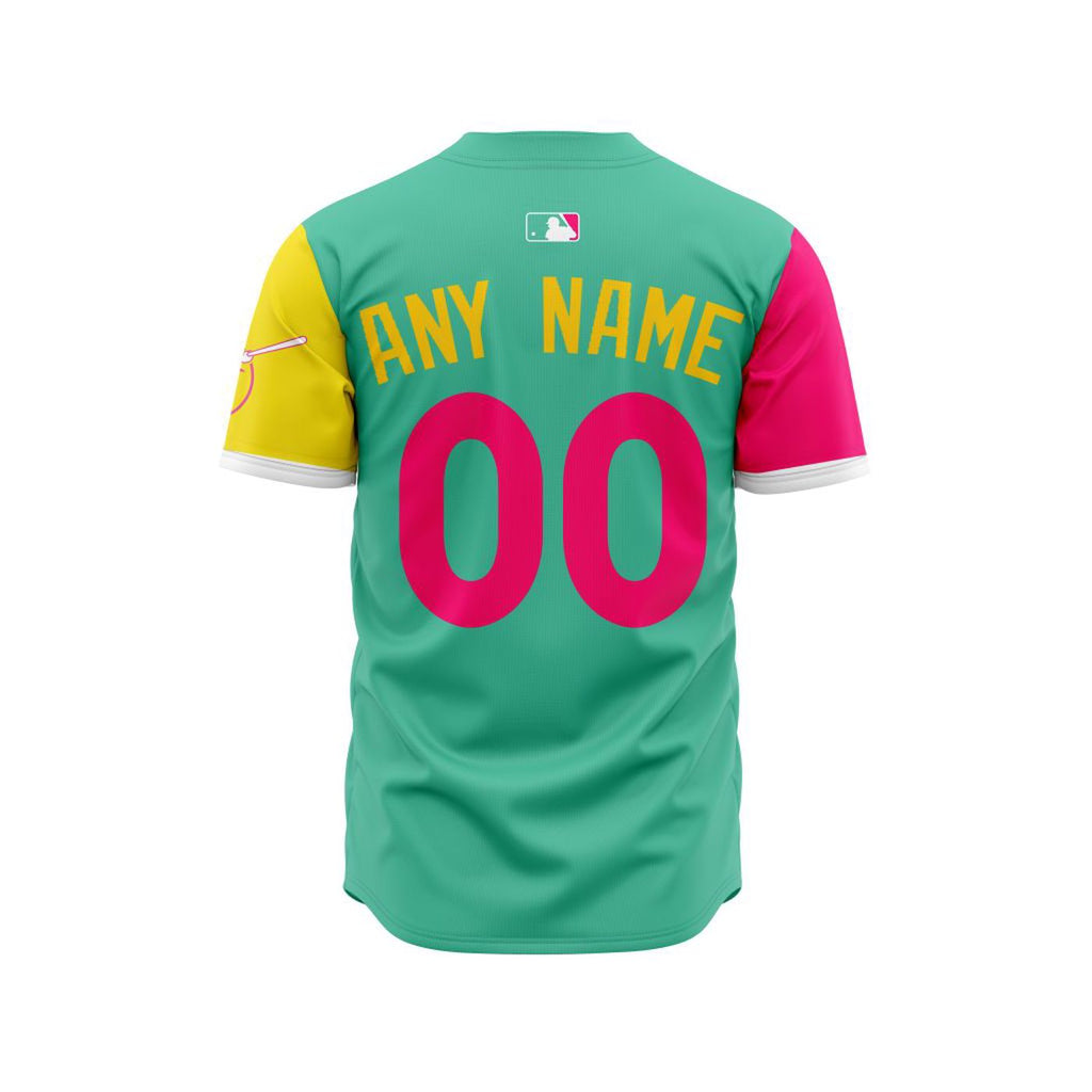 MLB San Diego Padres Personalized 2023 City Connect Design Baseball Jersey - Bafud