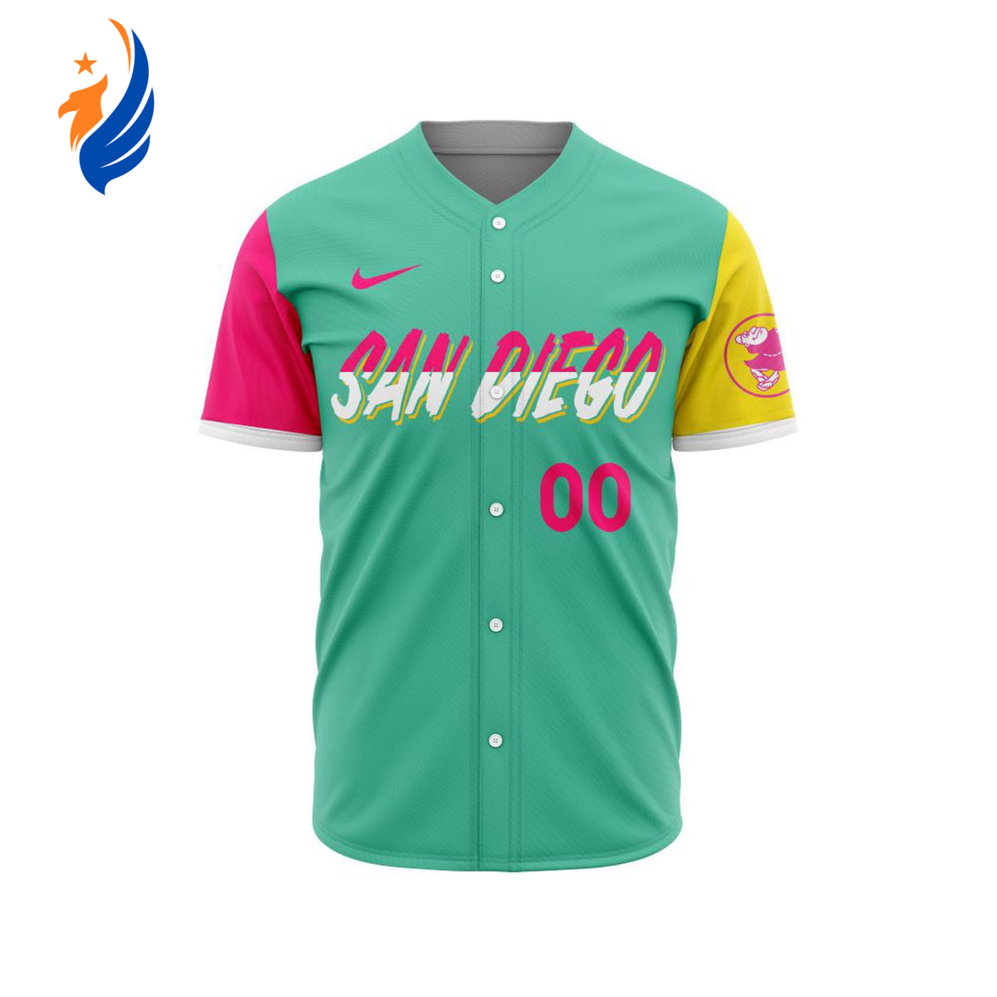 MLB San Diego Padres Personalized 2023 City Connect Design Baseball Jersey - Bafud