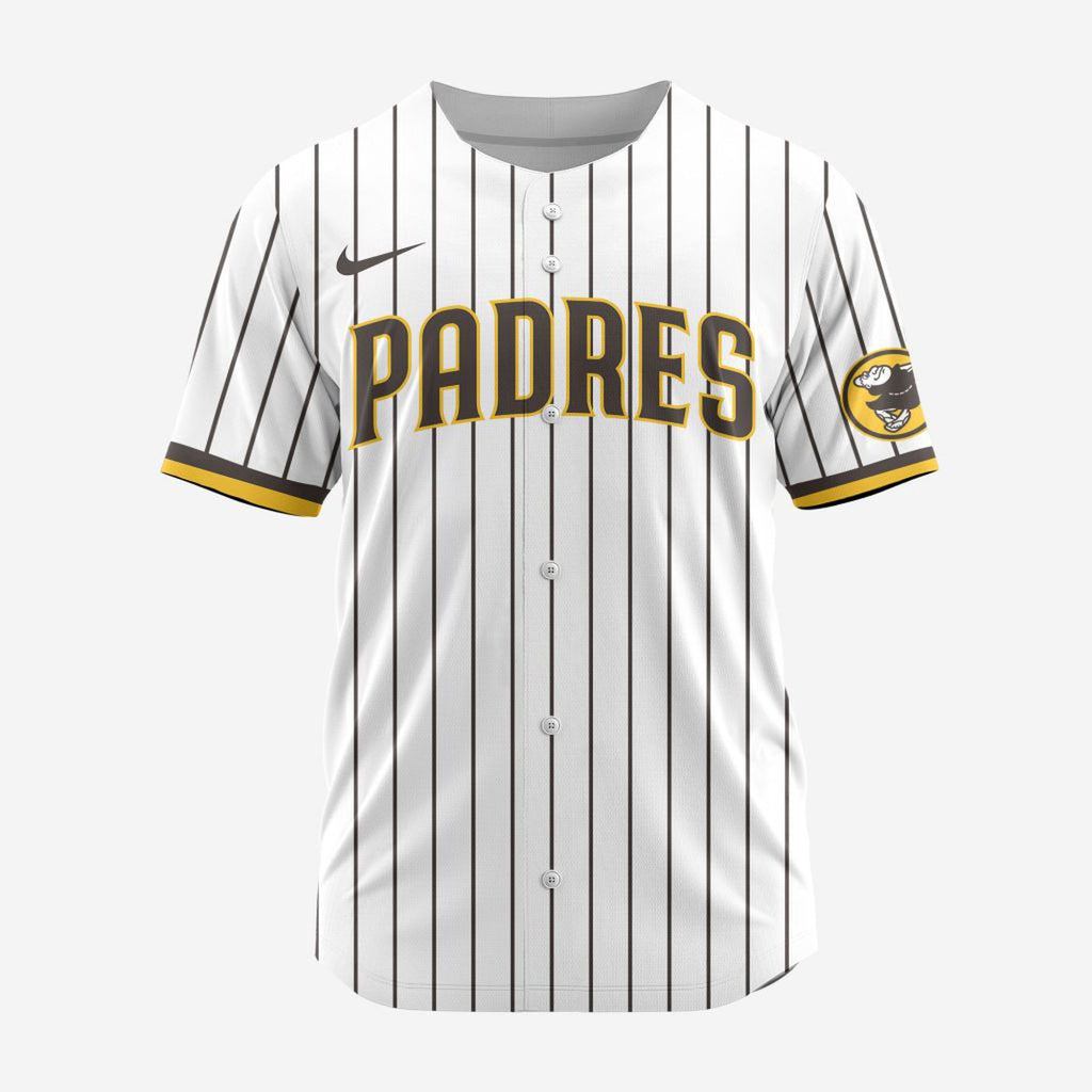 MLB San Diego Padres Personalized 2024 Home Baseball Jersey - Bafud