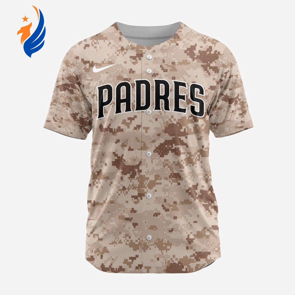 MLB San Diego Padres Personalized Alternate 02 Baseball Jersey - Bafud