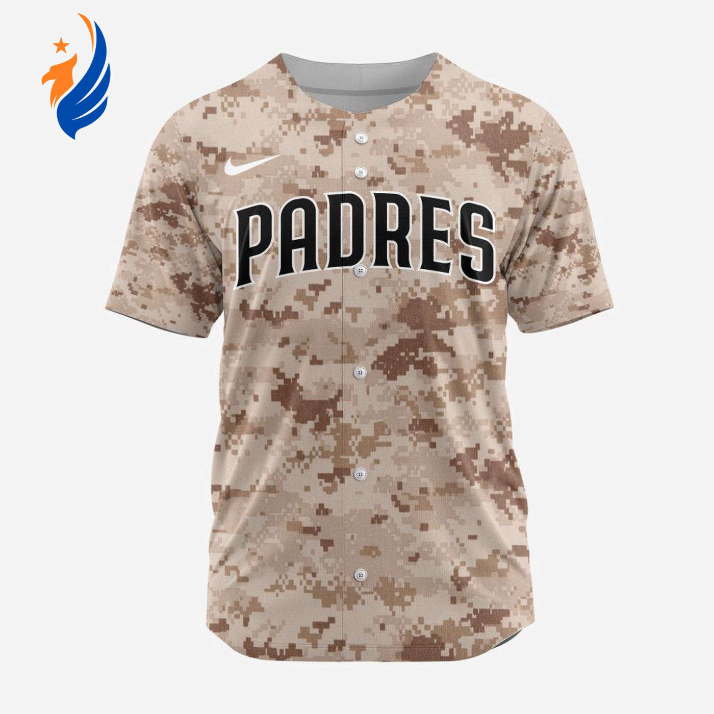 MLB San Diego Padres Personalized Alternate 02 Baseball Jersey - Bafud