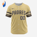 MLB San Diego Padres Personalized Alternate Design Concept Baseball Jersey 2403 - Bafud