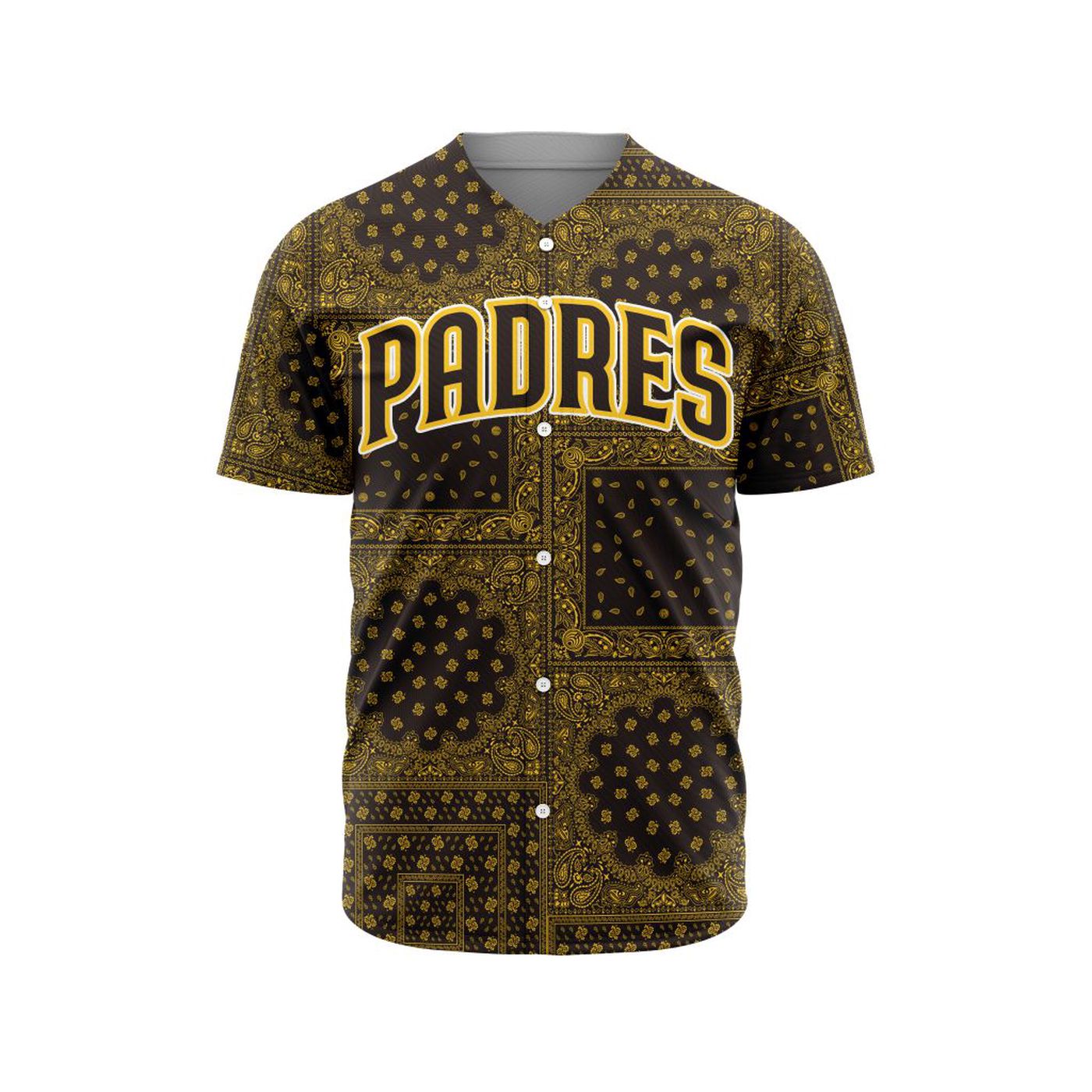 MLB San Diego Padres Special Paisley Design Baseball Jersey Gift for Men Women - Bafud