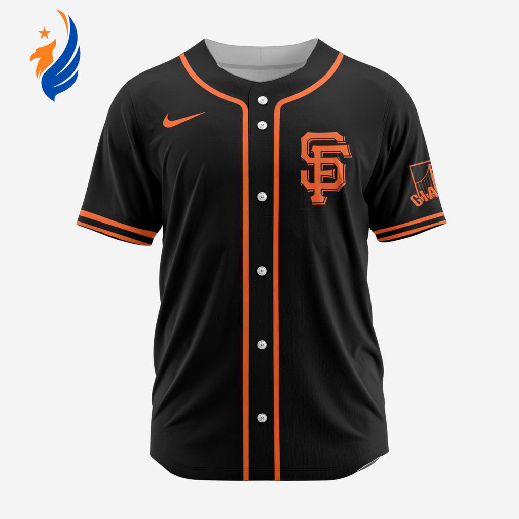 MLB San Francisco Giants Personalized Alternate 02 Baseball Jersey - Bafud