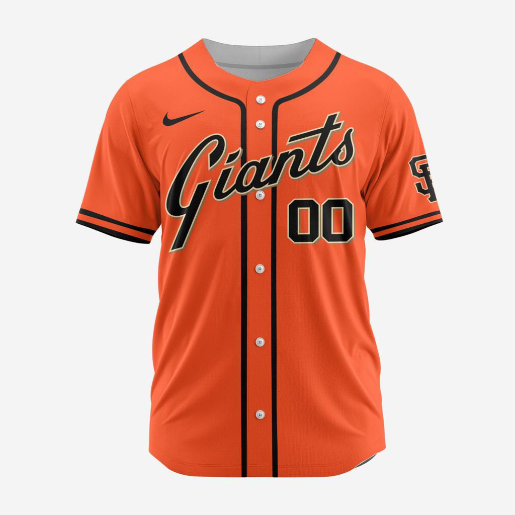 MLB San Francisco Giants Personalized Alternate Baseball Jersey - Bafud