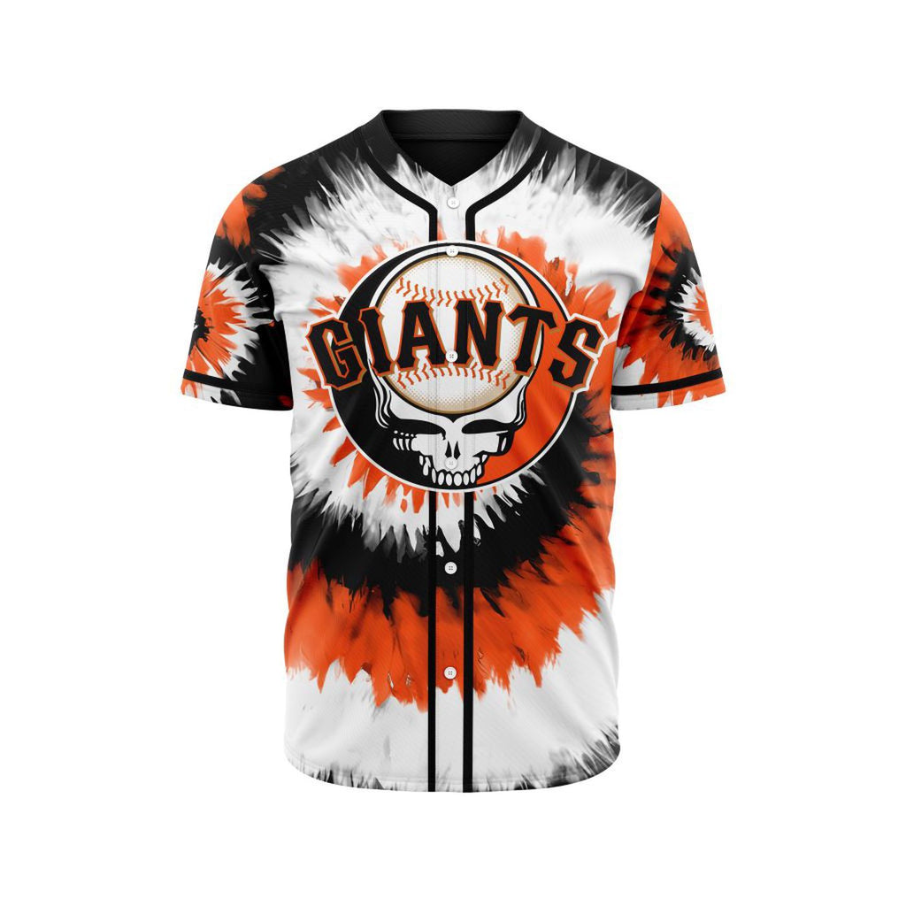 MLB San Francisco Giants Special Grateful Dead Design Baseball Jersey Gift for Men Women - Bafud