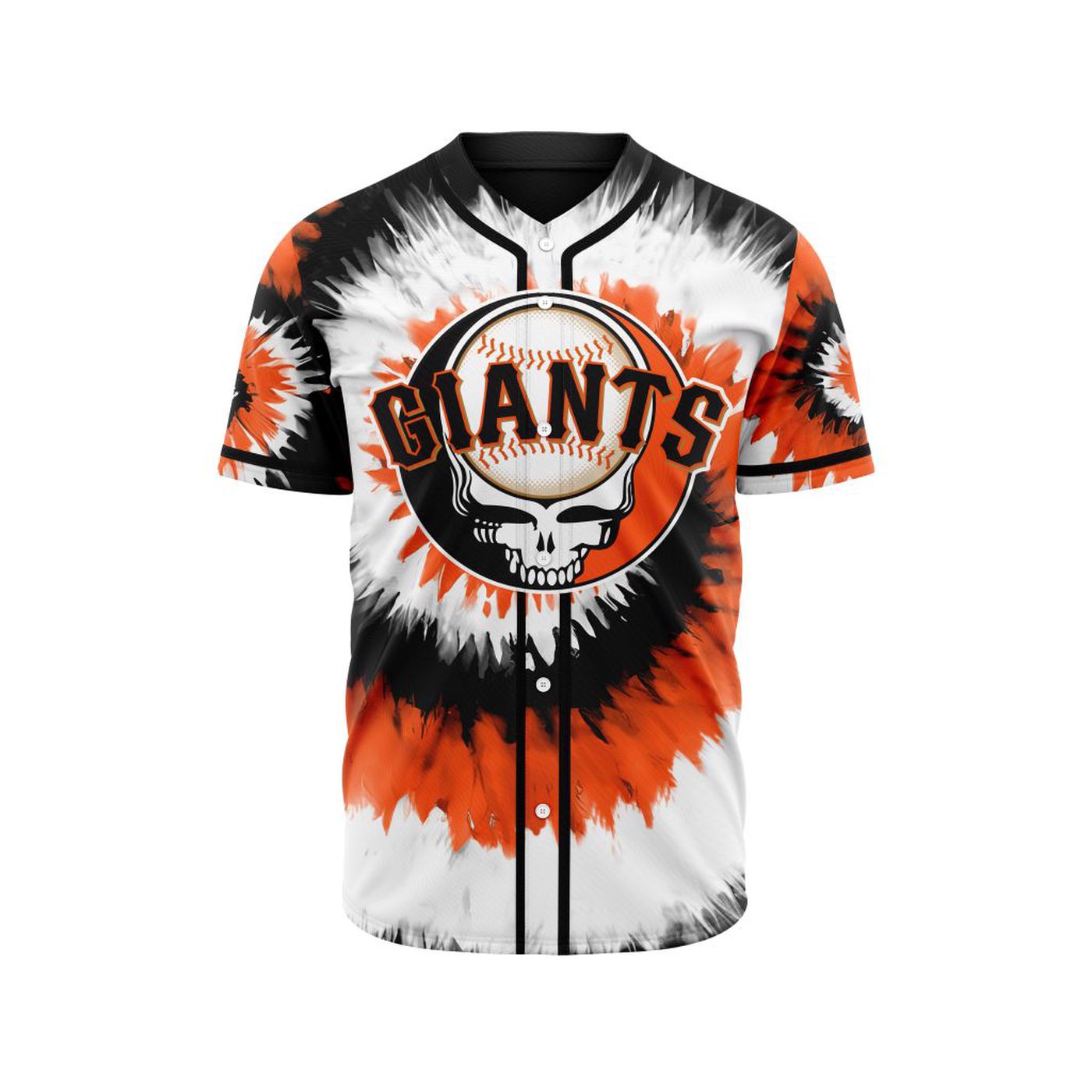 MLB San Francisco Giants Special Grateful Dead Design Baseball Jersey Gift for Men Women - Bafud