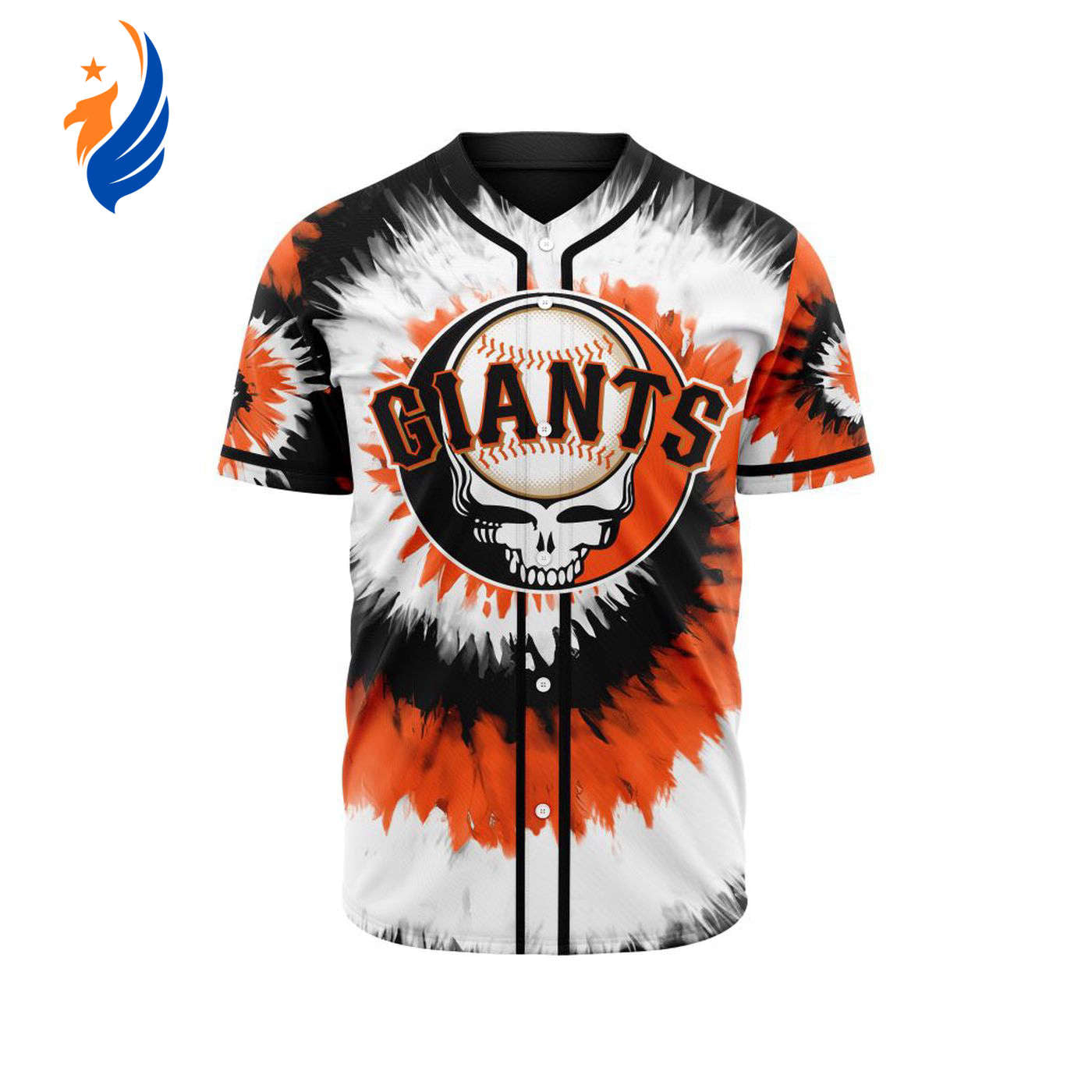 MLB San Francisco Giants Special Grateful Dead Design Baseball Jersey Gift for Men Women - Bafud