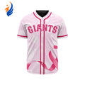 MLB San Francisco Giants Special Pink Design Fight Breast Cancer Baseball Jersey Gift for Men Women - Bafud