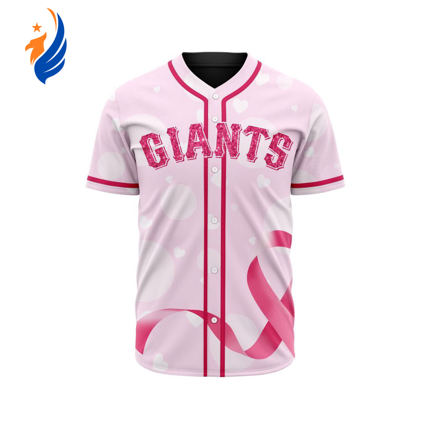 MLB San Francisco Giants Special Pink Design Fight Breast Cancer Baseball Jersey Gift for Men Women - Bafud