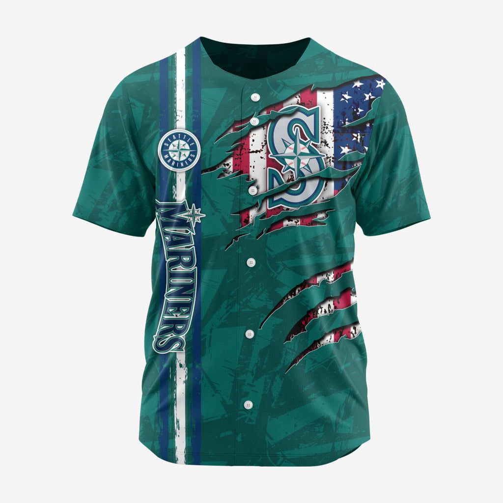 MLB Seattle Mariners Special Design Baseball Jersey Gift for Men Women - Bafud