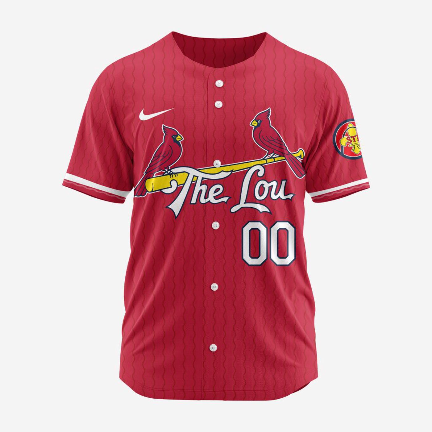 MLB St. Louis Cardinals Personalized 2024 City Connect Baseball Jersey Design - Bafud