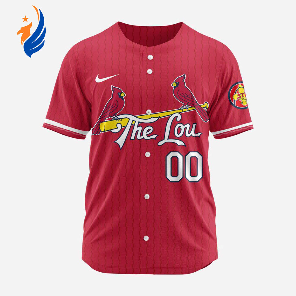 MLB St. Louis Cardinals Personalized 2024 City Connect Baseball Jersey Design - Bafud