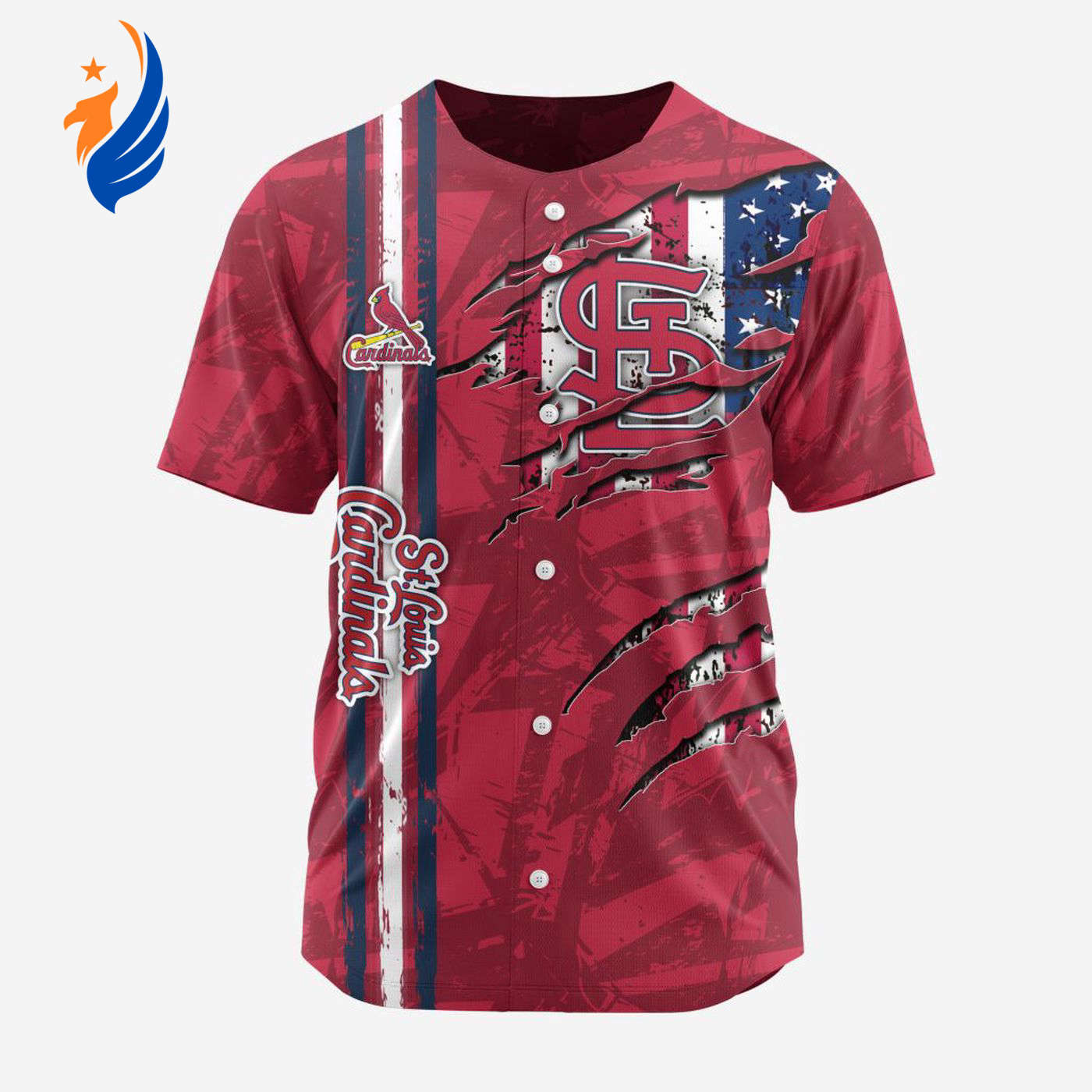MLB St. Louis Cardinals Special Design Baseball Jersey Gift for Men Women - Bafud