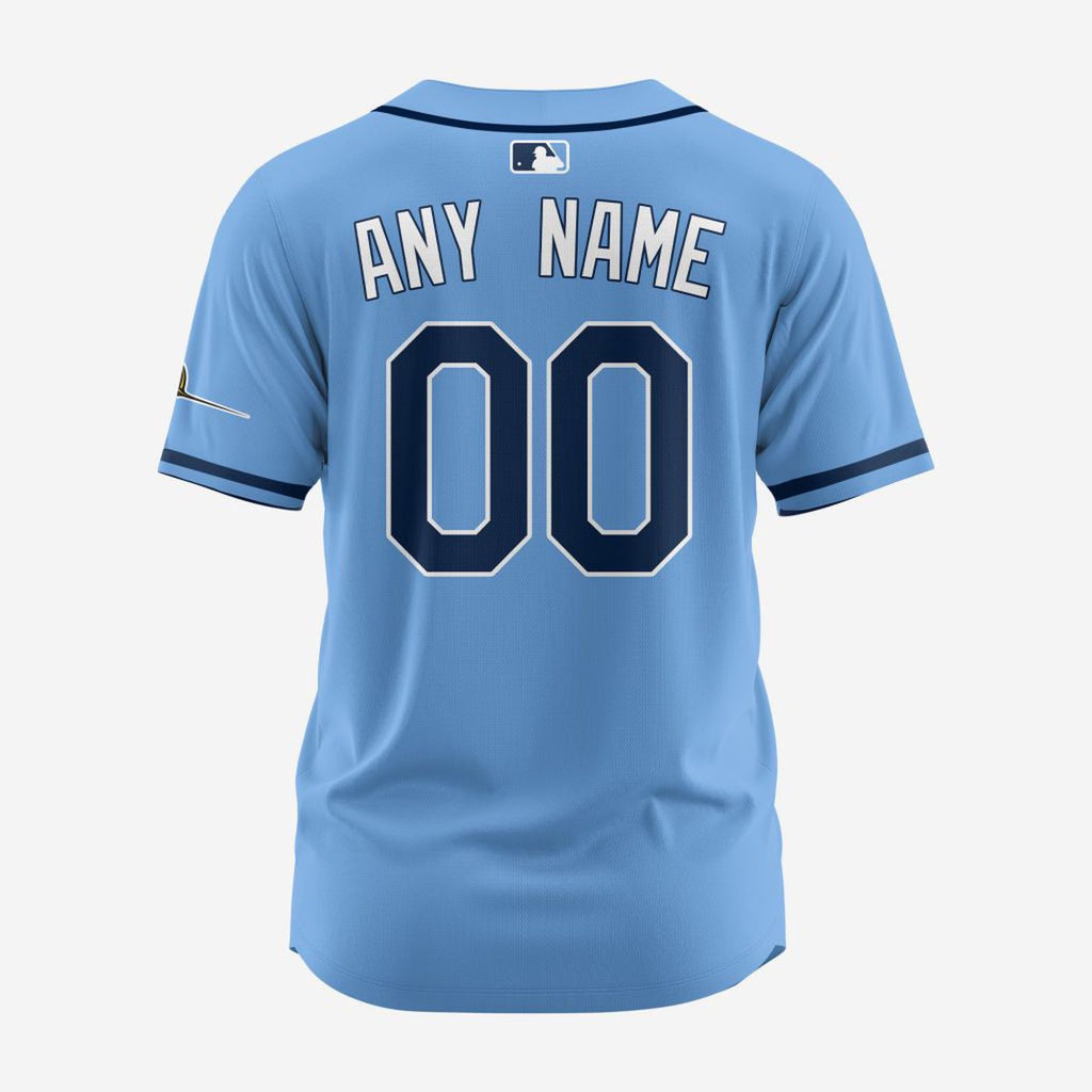 MLB Tampa Bay Rays Personalized Alternate Baseball Jersey - Bafud