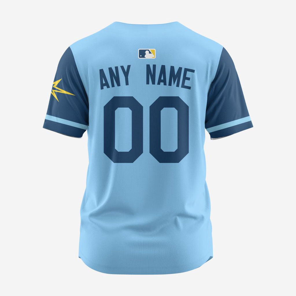 MLB Tampa Bay Rays Personalized Alternate Design Concept Baseball Jersey 2401 - Bafud