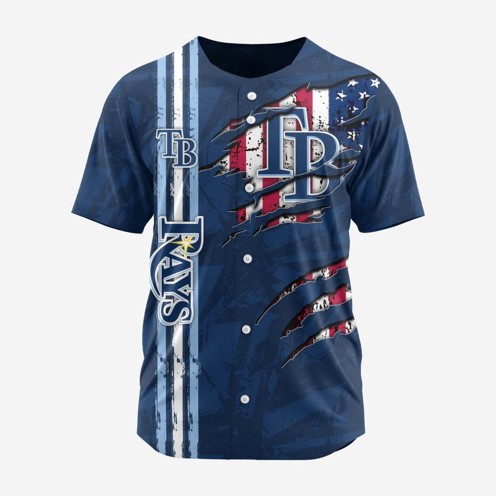 MLB Tampa Bay Rays Special Design Baseball Jersey Gift for Men Women - Bafud