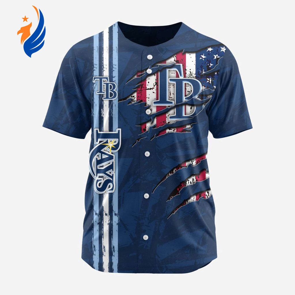 MLB Tampa Bay Rays Special Design Baseball Jersey Gift for Men Women - Bafud