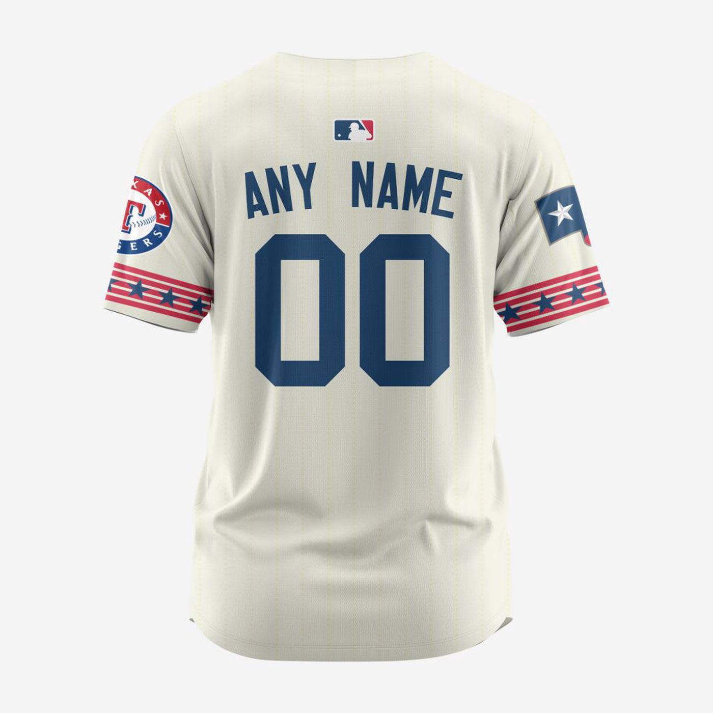 MLB Texas Rangers Personalized Alternate Design Concept Baseball Jersey 2401 - Bafud