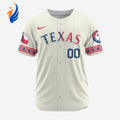 MLB Texas Rangers Personalized Alternate Design Concept Baseball Jersey 2401 - Bafud