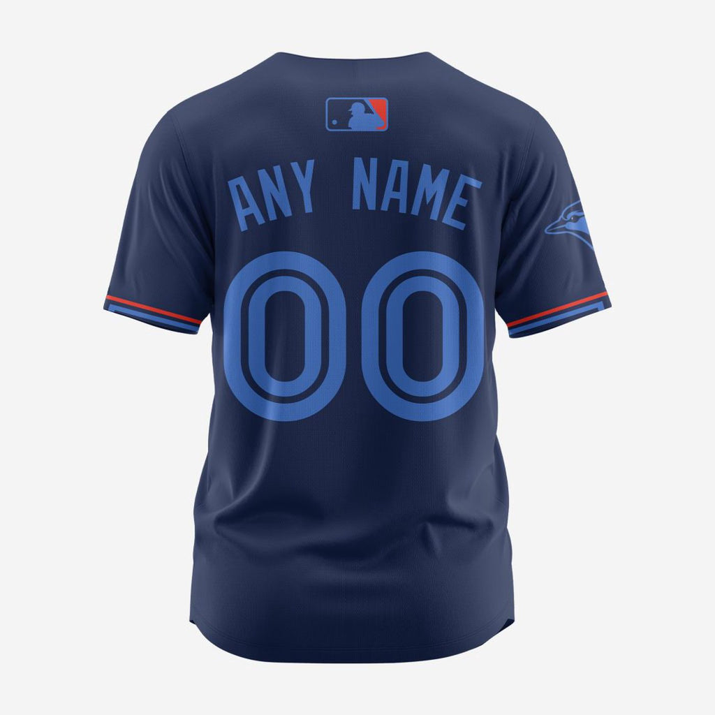MLB Toronto Blue Jays Personalized 2024 City Connect Baseball Jersey Design - Bafud