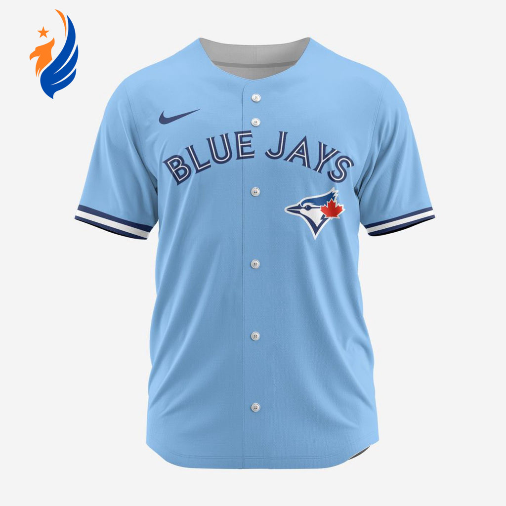 MLB Toronto Blue Jays Personalized Alternate 02 Baseball Jersey - Bafud