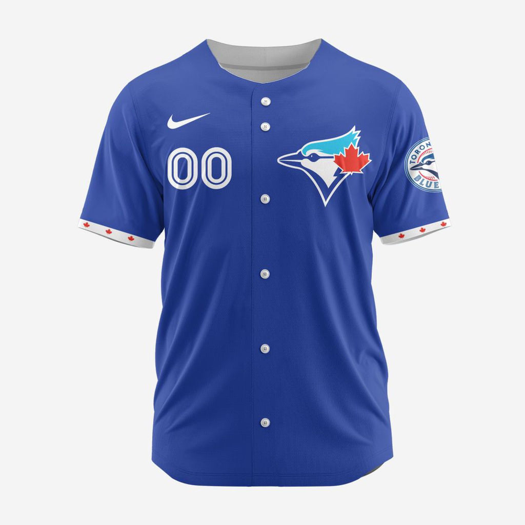 MLB Toronto Blue Jays Personalized Alternate Design Concept Baseball Jersey 2404 - Bafud