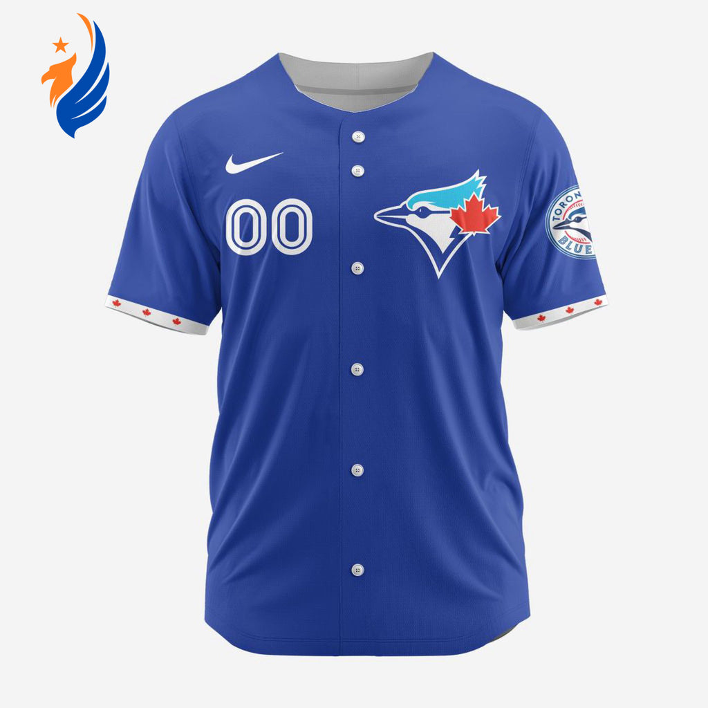 MLB Toronto Blue Jays Personalized Alternate Design Concept Baseball Jersey 2404 - Bafud