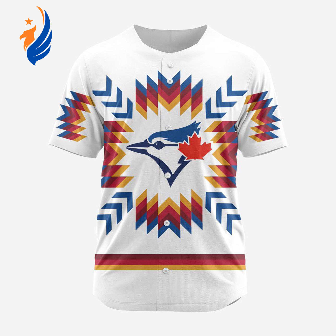 MLB Toronto Blue Jays Special Native Design Baseball Jersey Gift for Men Women - Bafud