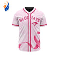 MLB Toronto Blue Jays Special Pink Design Fight Breast Cancer Baseball Jersey Gift for Men Women - Bafud