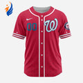 MLB Washington Nationals Personalized Alternate Design Concept Baseball Jersey 2403 - Bafud