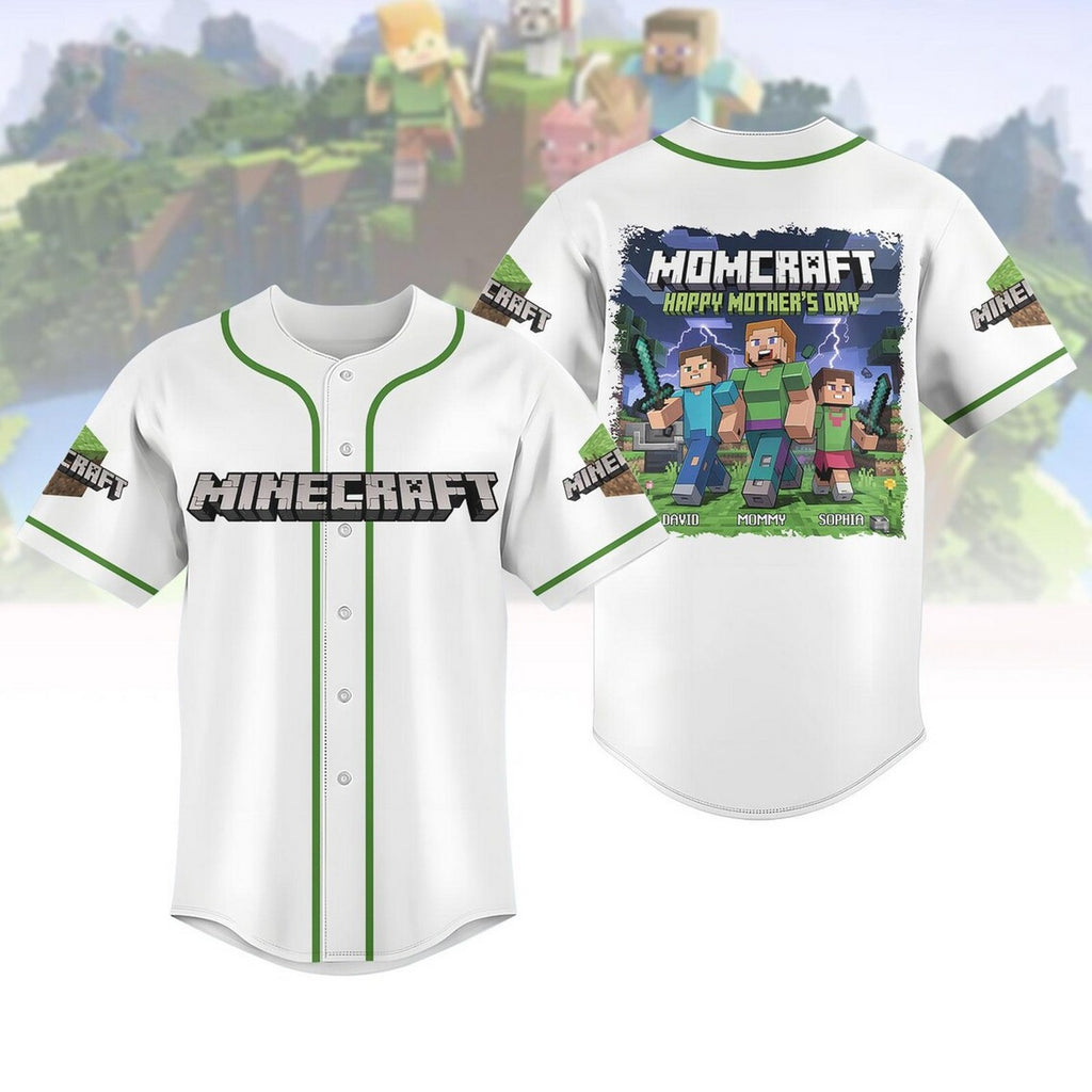 Momcraft Happy Mother's Day Baseball Jersey