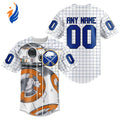 NHL Buffalo Sabres | Specialized Baseball Jersey X BB-8 D Star War - Bafud