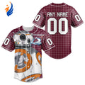 NHL Colorado Avalanche | Specialized Baseball Jersey X BB-8 D Star War - Bafud