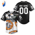 NHL Dallas Stars | Specialized Baseball Jersey X BB-8 D Star War - Bafud