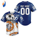 NHL Tampa Bay Lightning | Specialized Baseball Jersey X BB-8 D Star War - Bafud