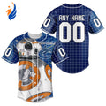 NHL Vancouver Canucks | Specialized Baseball Jersey X BB-8 D Star War - Bafud