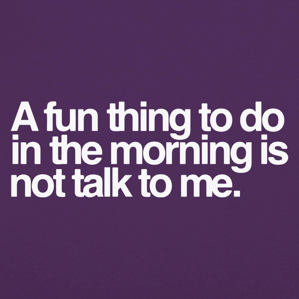 Not Talk To Me