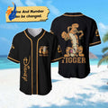Custom Tigger Dancing Shirt & Baseball Basketball Jerseys - Perfect Magic Kingdom Gift for Kids & Adults - Bafud