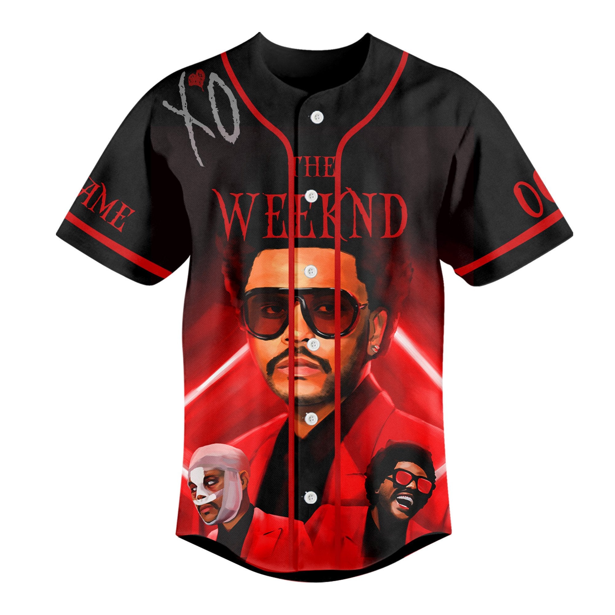 Personalized Amazing The Weeknd After Hourse Nightmare Baseball Jersey