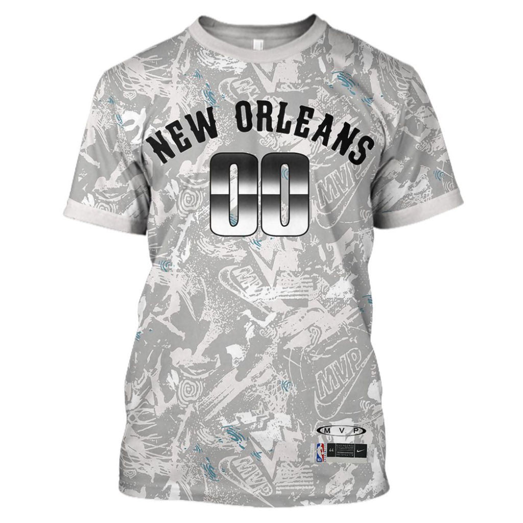 Personalized New Orleans Pelicans Baseball Jersey MVP Of The Year 2021 Concepts NBAPELICANS210730 - Bafud