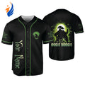 Spooky Style: Personalized Nightmare Before Christmas Oogie Boogie Baseball Jersey - Customizable Halloween Fashion - Bafud