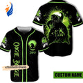 Spooktacular Nightmare Before Xmas Oogie Boogie Baseball Jersey - Personalized for You! - Bafud