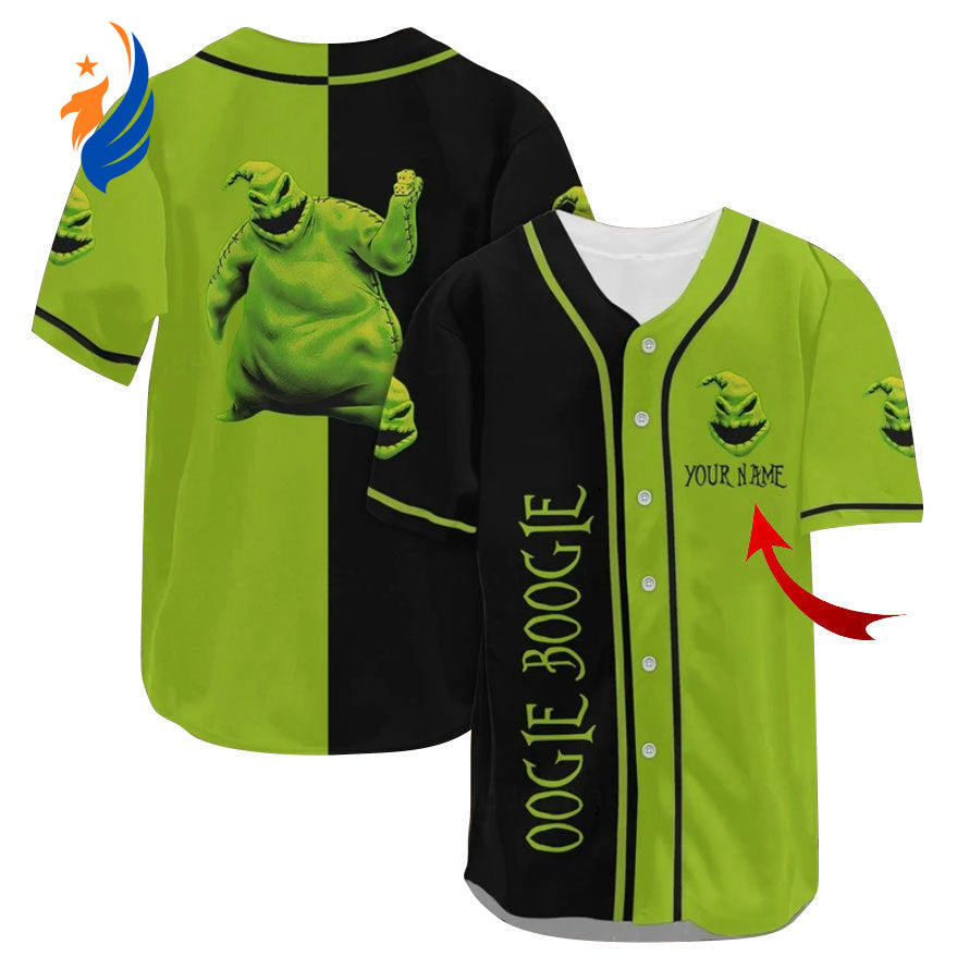 Get Your Personalized Boogeyman Boogie Oogie Baseball Jersey - Stand Out on the Field! - Bafud