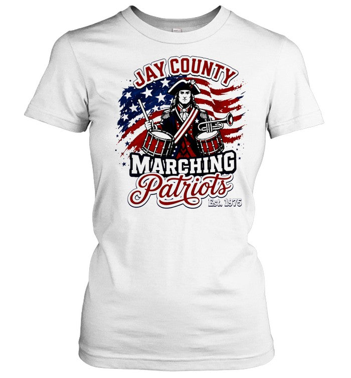 Jay County Marching Patriots Est 1975 Shirt