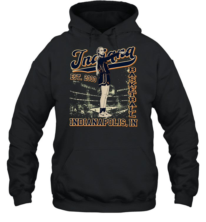 Sophie Cunningham pointing Indiana Fever Basketball Indianapolis est 2000 Shirt