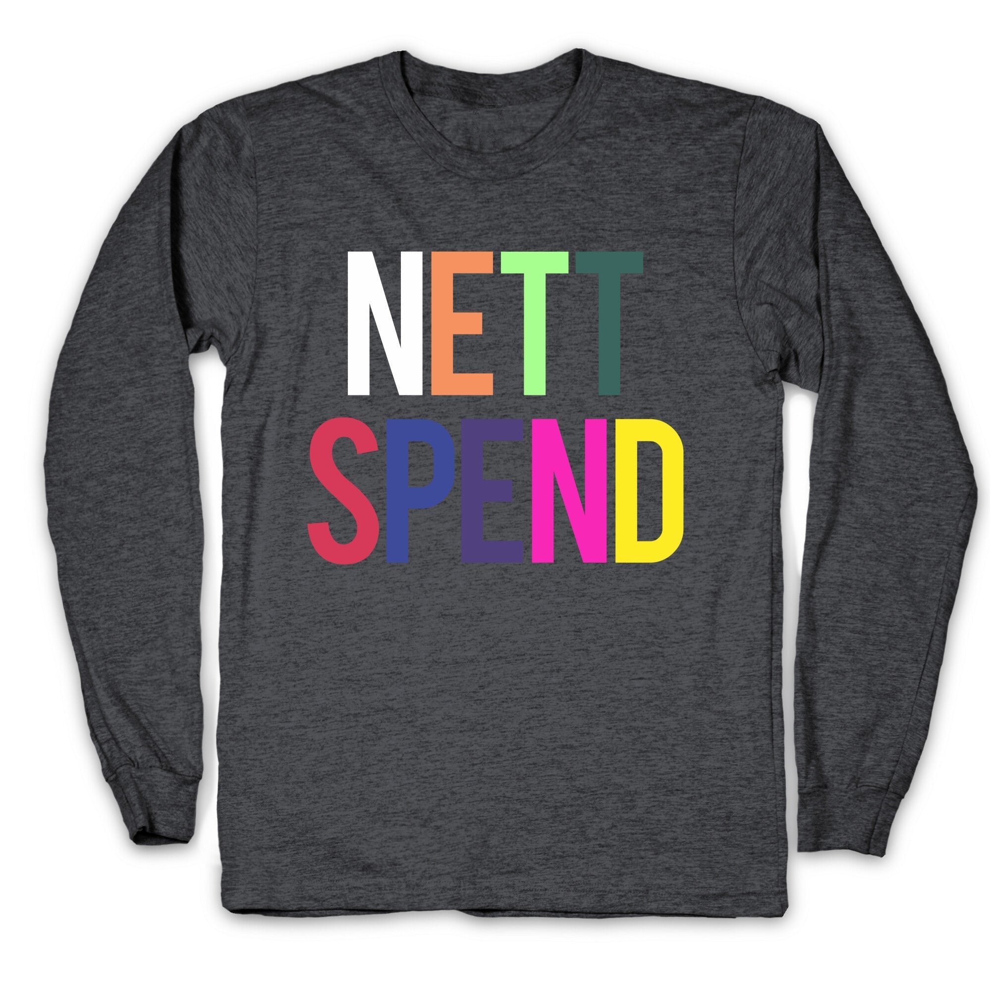 Nett Spend Rainbow Longsleeve Tee